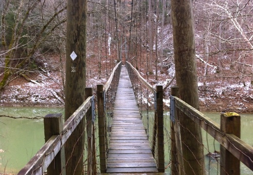 Red River Suspension Bridge - 3